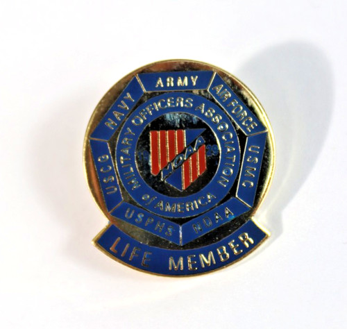 Moaa life member - member, military